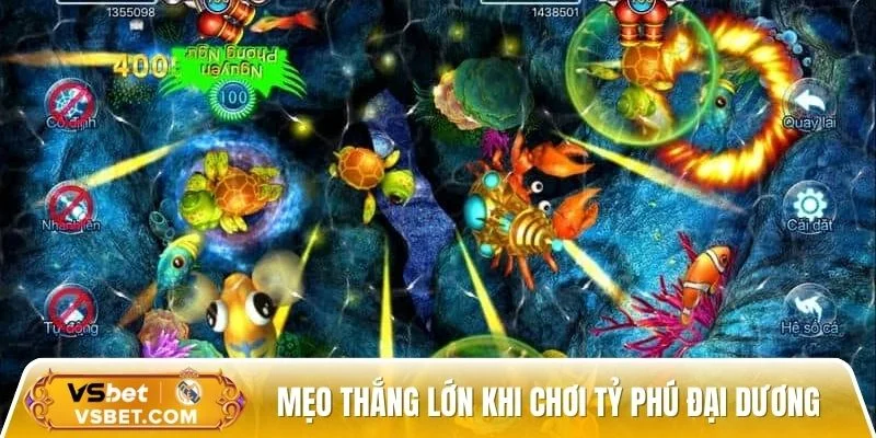 Mẹo thắng lớn khi chơi Tỷ Phú đại dương